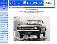 Tablet Screenshot of ford-capri.ch