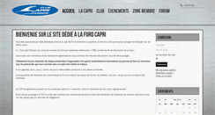 Desktop Screenshot of ford-capri.net